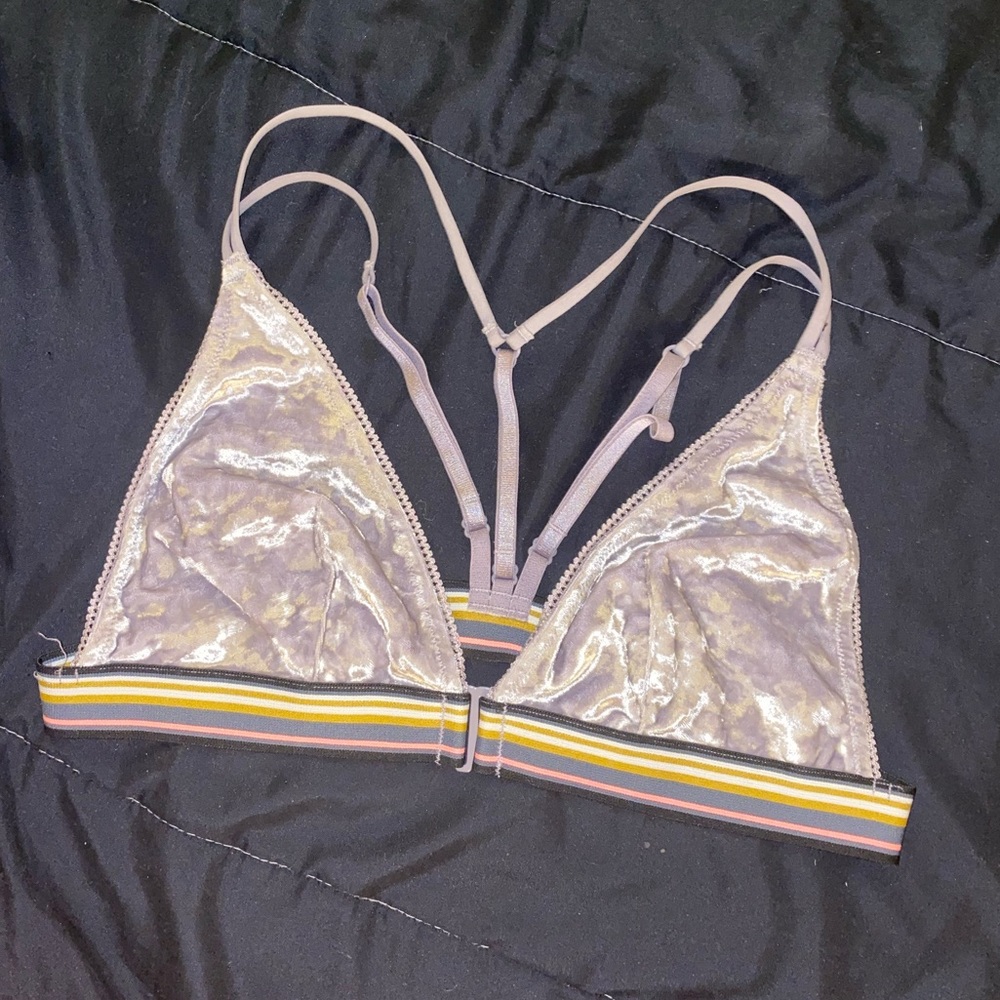 Victoria’s Secret Velvet Triangle Bralette